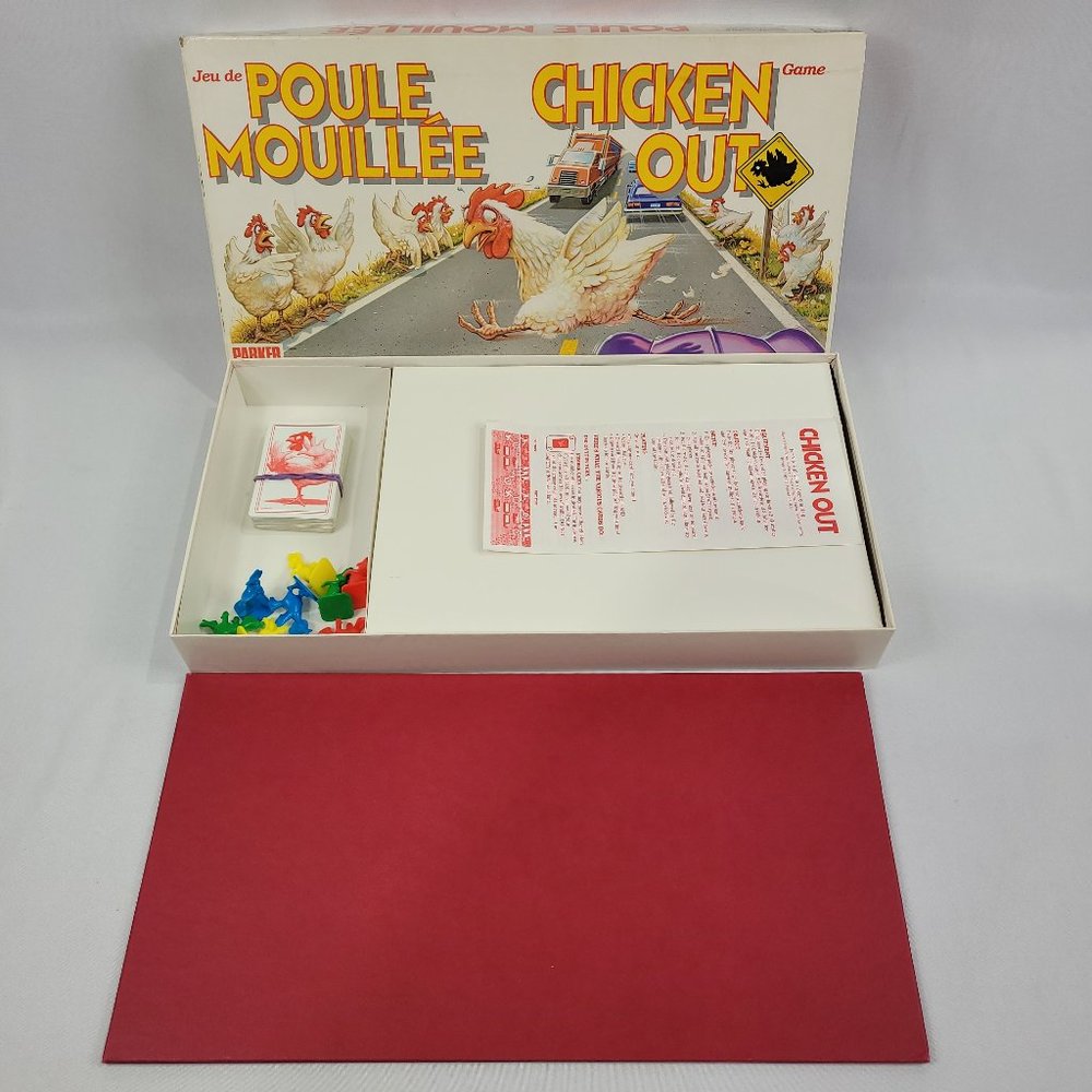 Chicken Out Vintage 1988 Board Game by Parker Brothers